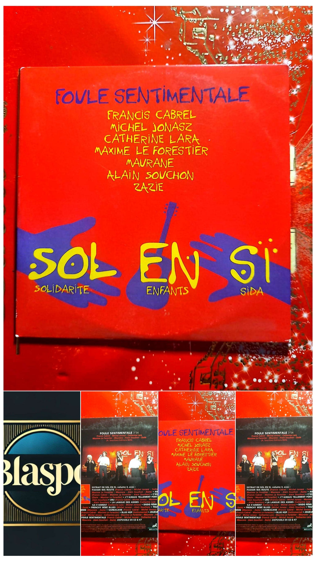 Sol En Si – Foule sentimentale CD Single Collectif Artistes Français cd single