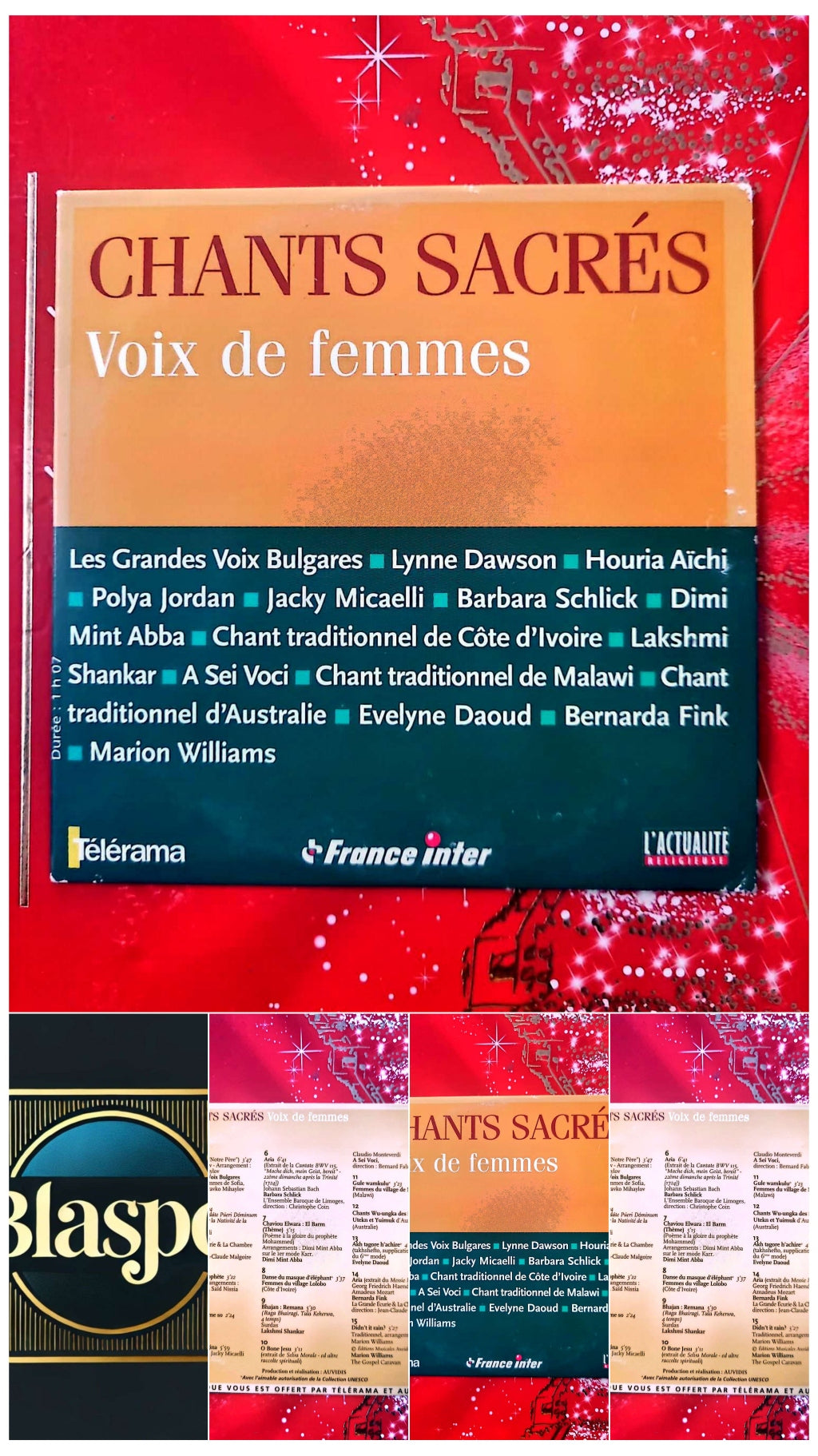 Chants Sacrés – Voix de femmes CD Musiques Spirituelles du Monde cd audio