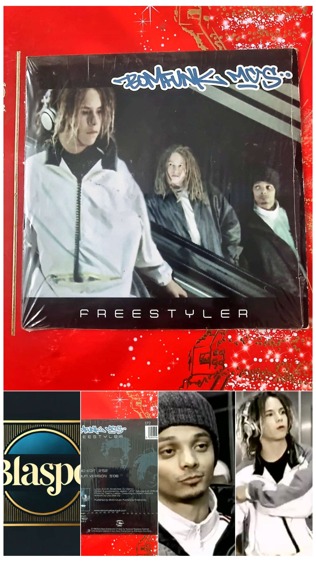 Bomfunk MC’s – Freestyler CD Single Rap Électro Complet cd single