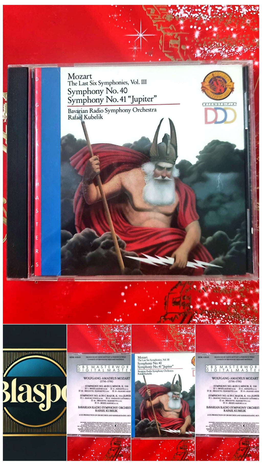 Mozart – Symphonies n°40 & n°41 Jupiter CD Classique Kubelík Complet cd audio