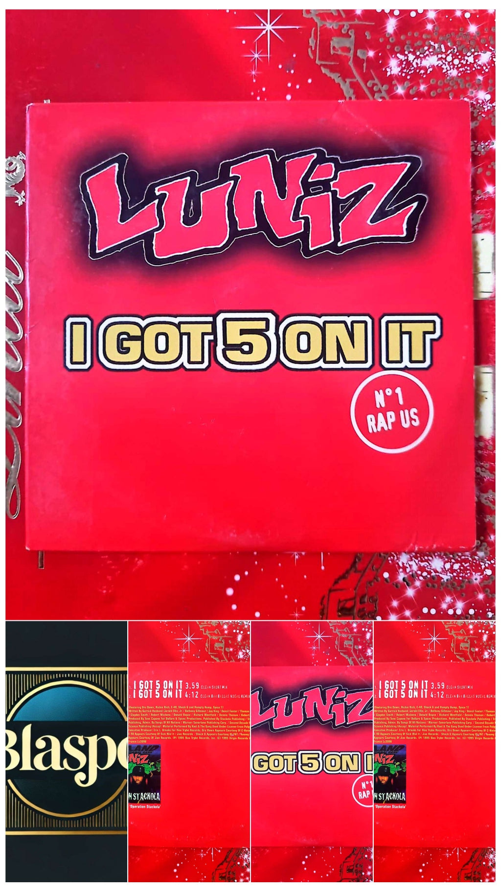 Luniz – I Got 5 On It CD Single Rap US Complet cd audio