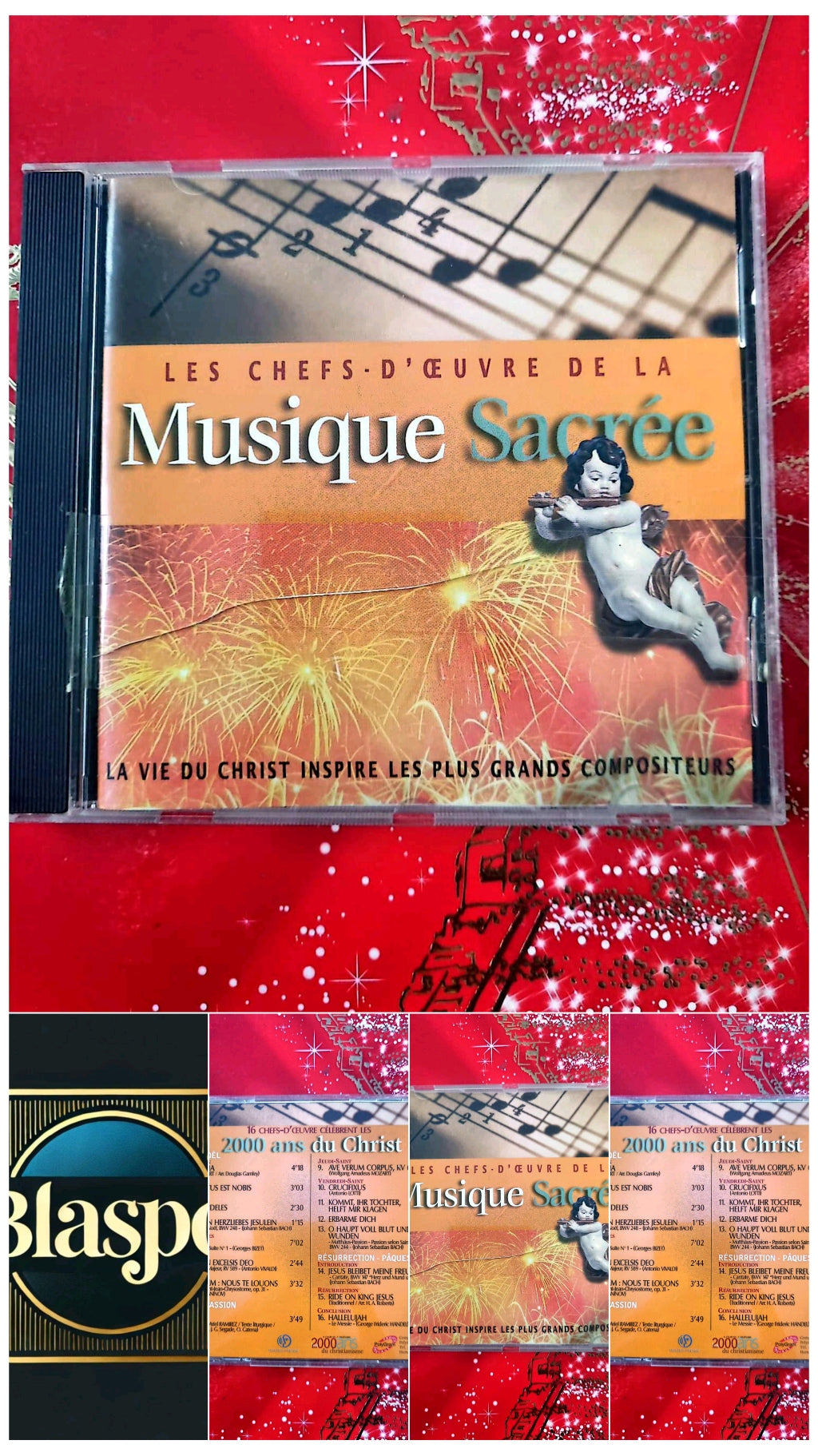 Les Chefs-d’Œuvre de la Musique Sacrée – 2000 ans du Christ CD Classique Complet cd audio