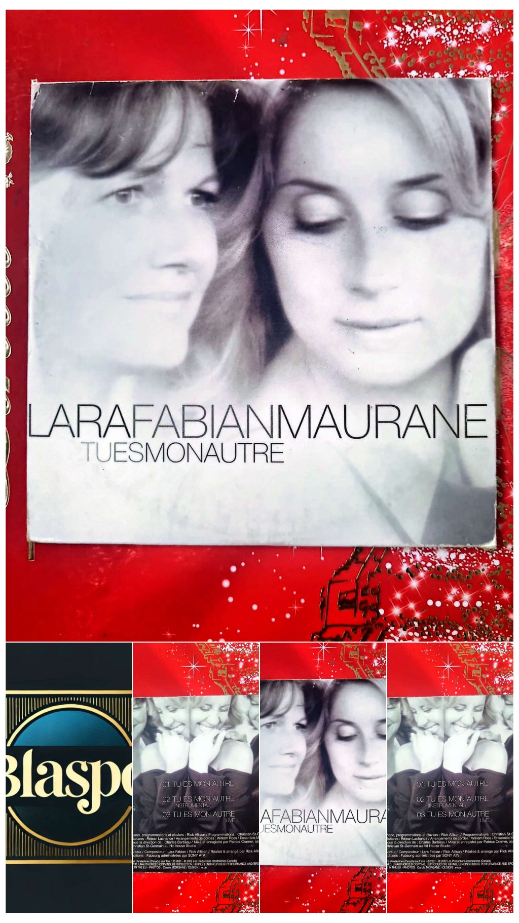 Lara Fabian & Maurane – Tu es mon autre CD Single Chanson Française Complet cd single
