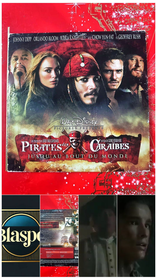 Pirates des Caraïbes : Jusqu’au Bout du Monde DVD Film Aventure Action Complet dvd