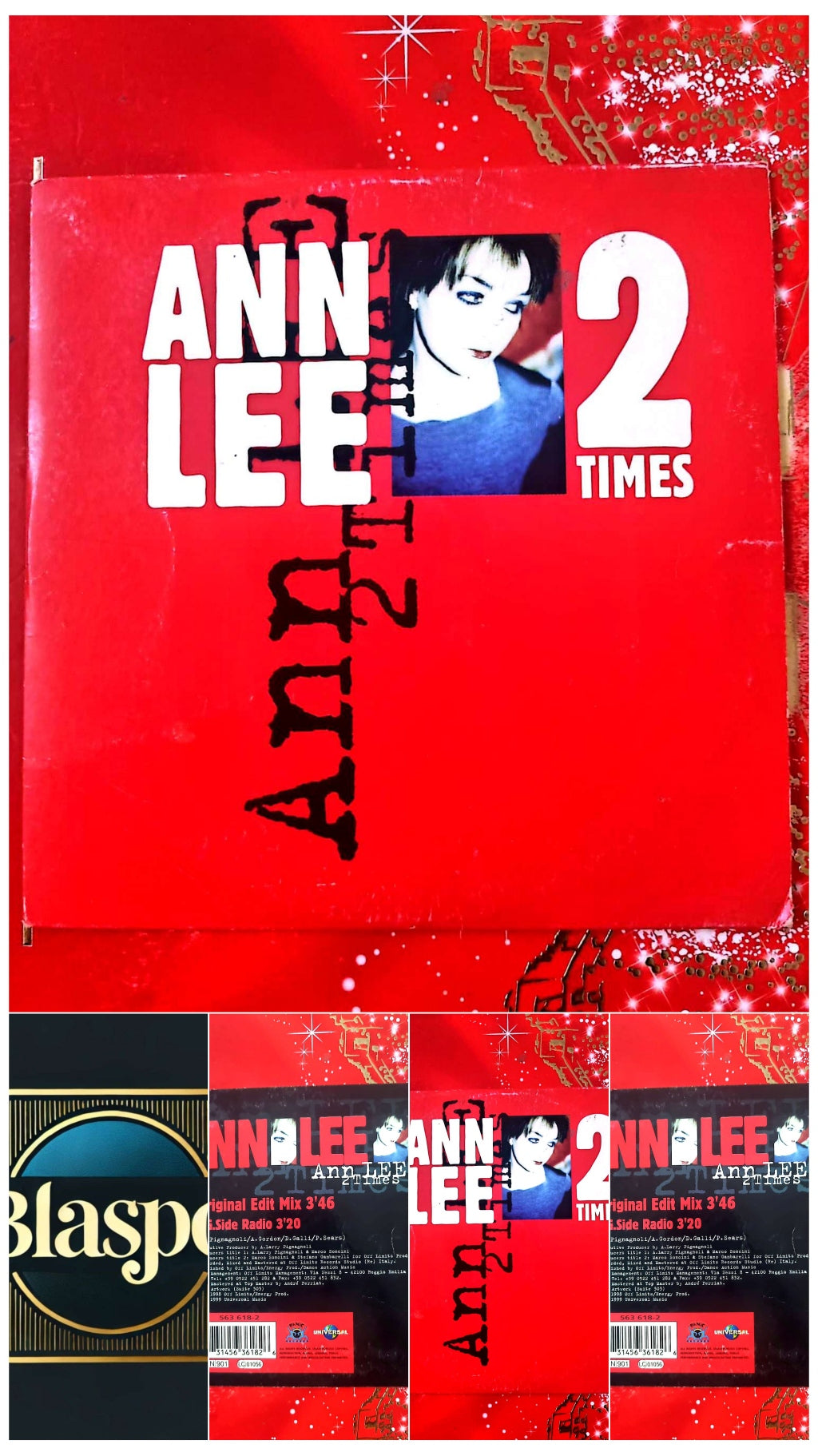 Ann Lee – 2 Times CD Single Dance Eurodance Complet cd single