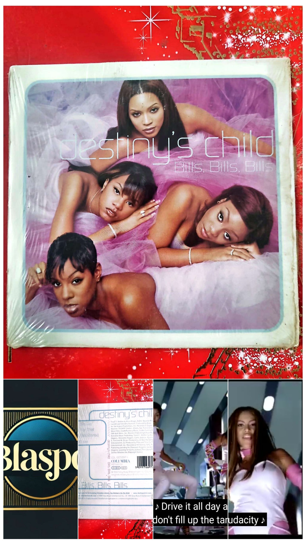 Destiny’s Child – Bills, Bills, Bills CD Single R&B Soul Complet cd single