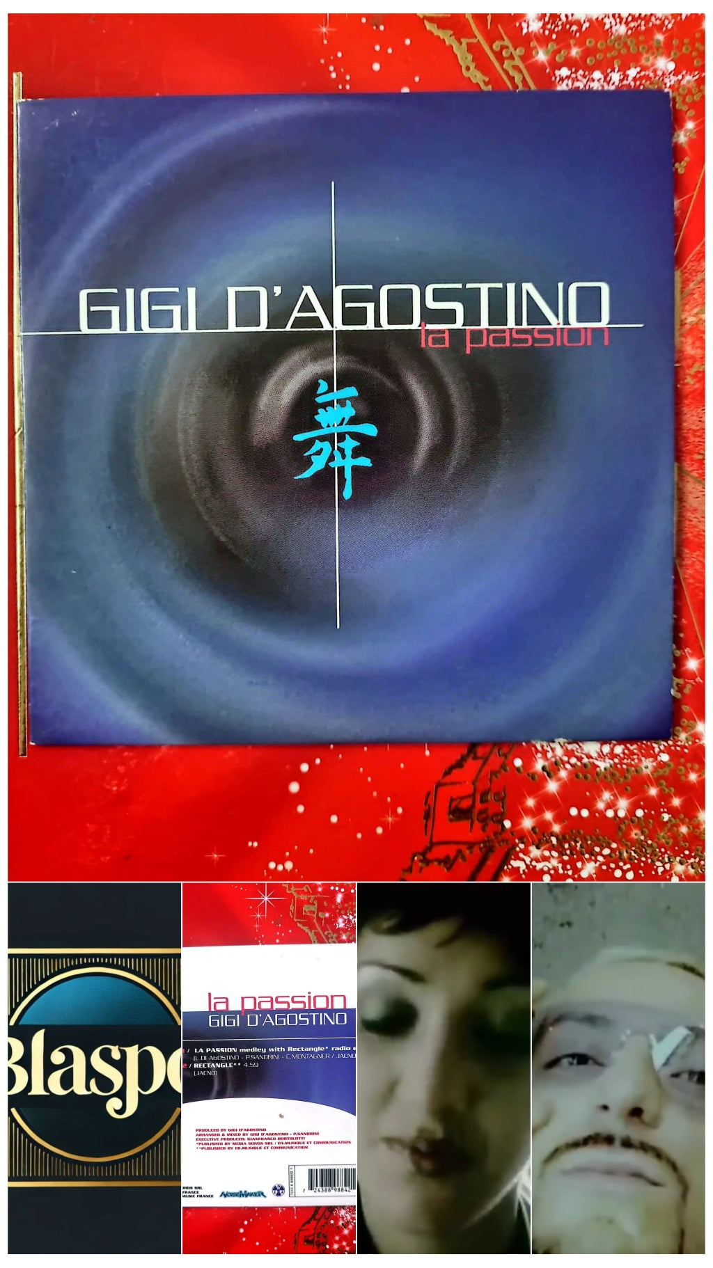 Gigi D’Agostino – La Passion CD Single Dance Électro Complet cd single