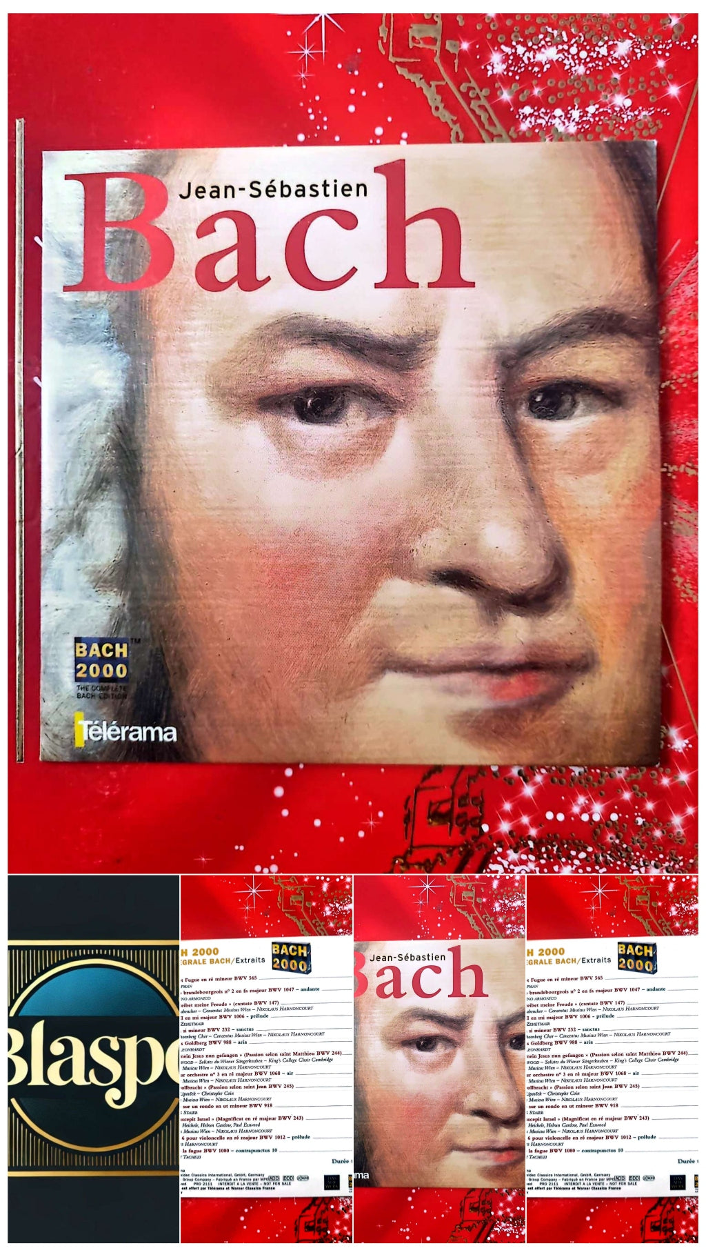 Jean-Sébastien Bach – Bach 2000 L’intégrale Bach Extraits CD Classique Complet cd audio