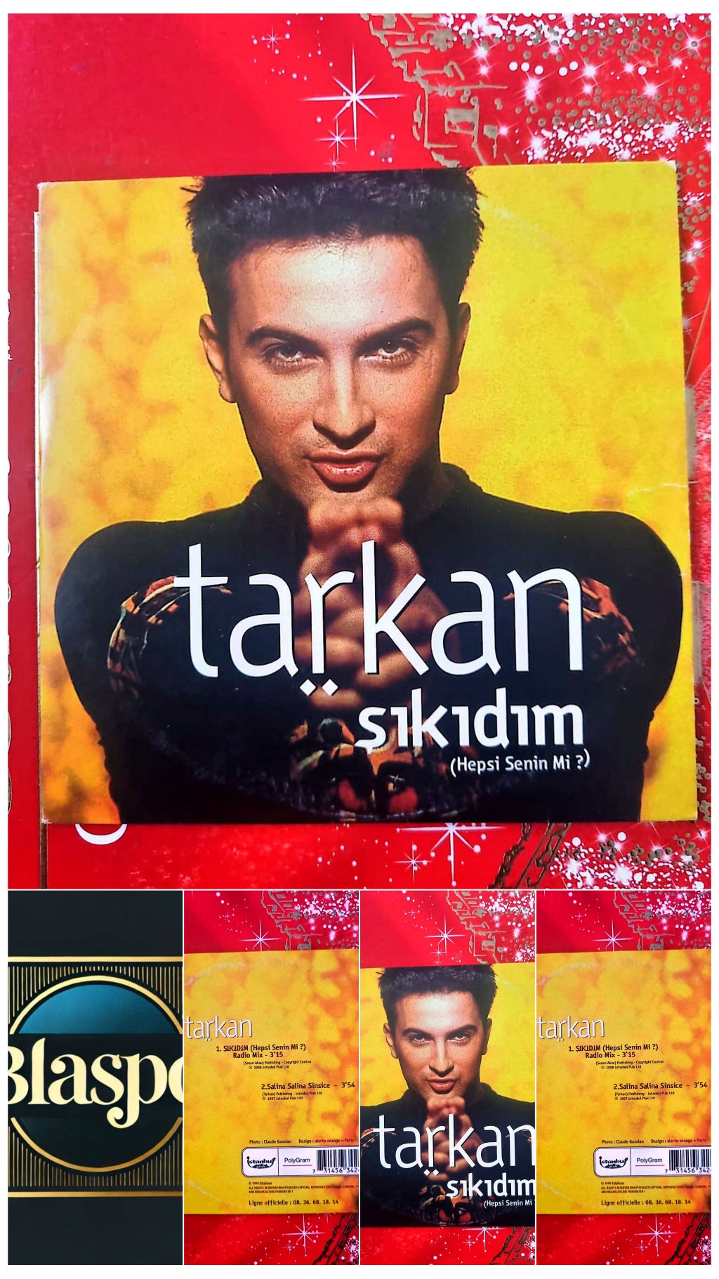Tarkan – Şıkıdım Hepsi Senin Mi CD Single Pop Turque Complet cd single
