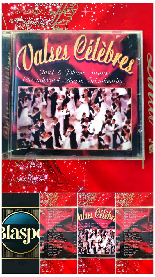 Valses Célèbres – Strauss, Chopin, Tchaïkovski – CD Musique Classique cd audio