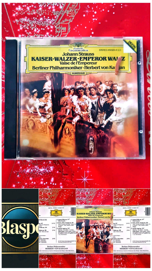 Johann Strauss – Kaiser-Walzer / Emperor Waltz – Karajan – CD Classique cd audio