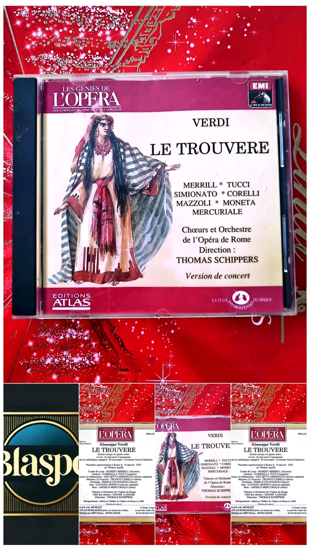 Giuseppe Verdi – Le Trouvère – Opéra – CD Classique cd audio