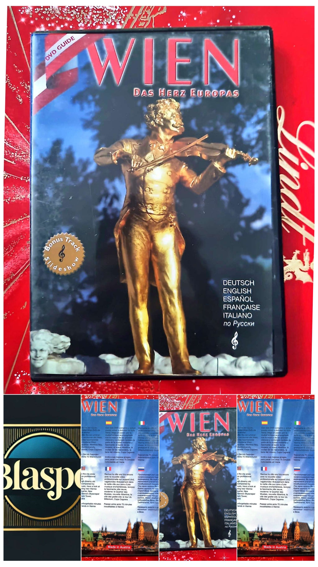 Wien – Das Herz Europas – DVD Documentaire Touristique dvd