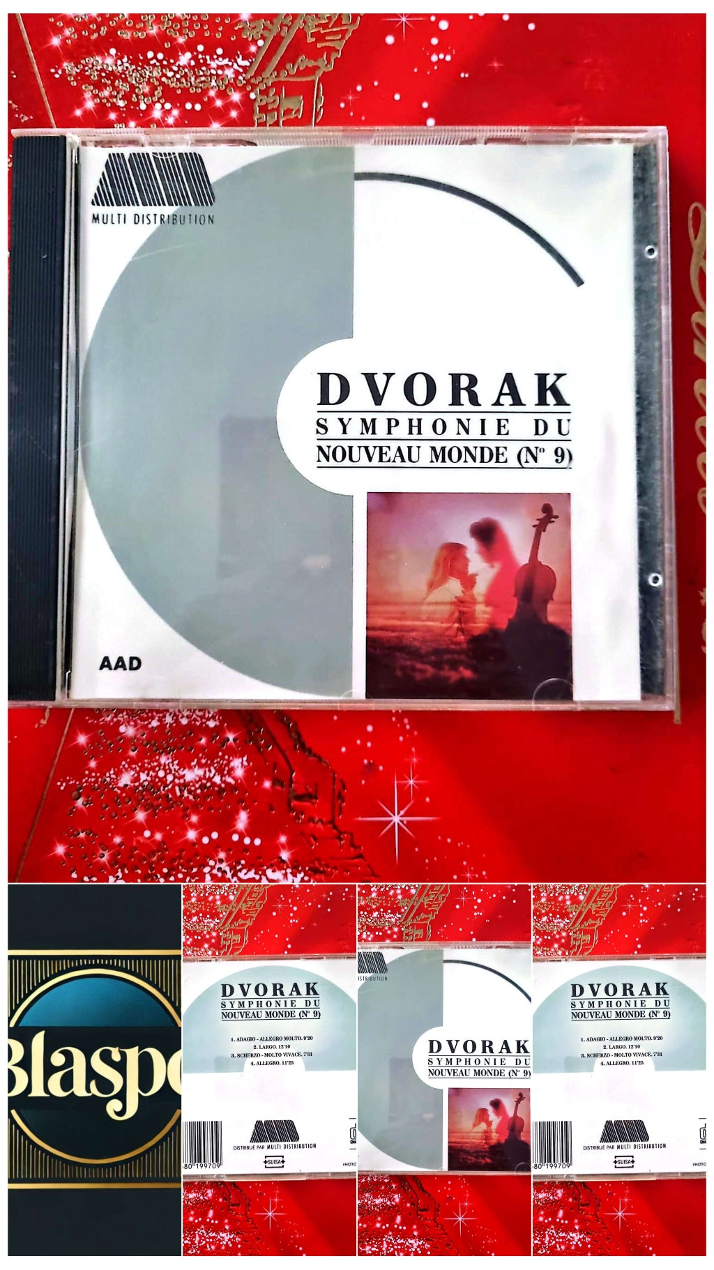 Dvorak – Symphonie du Nouveau Monde n°9 – CD Classique cd audio