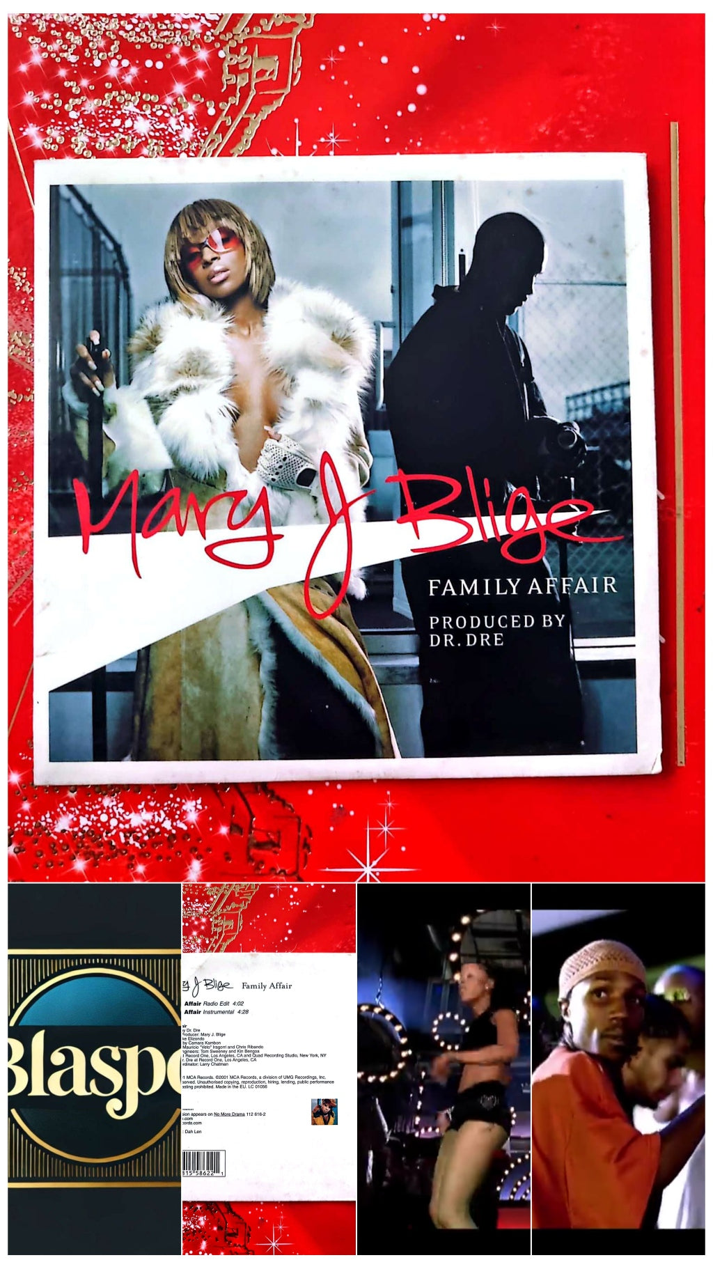 Mary J. Blige – Family Affair – CD Single cd single