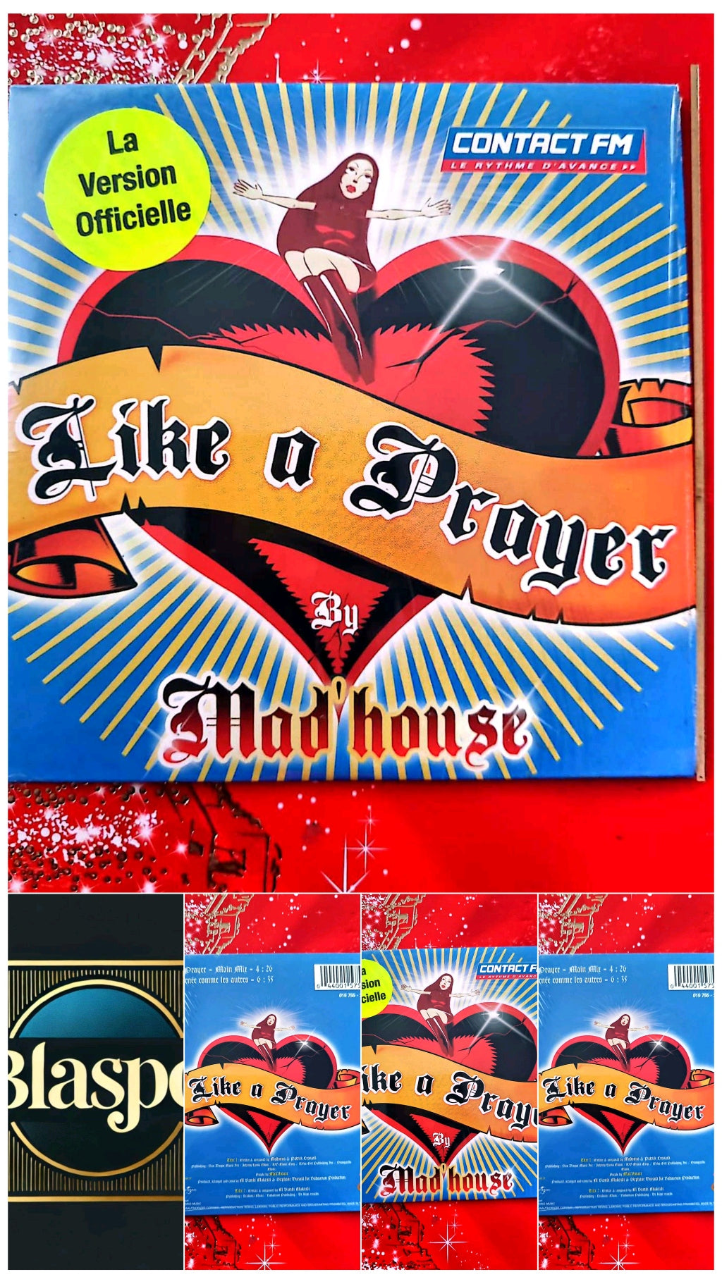 Mad’House – Like a Prayer – CD Single – Version Officielle cd single