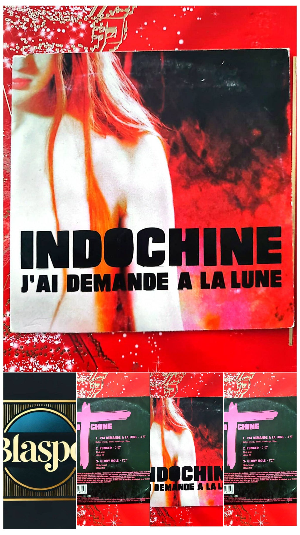 Indochine – J’ai Demandé à la Lune – CD Single cd single