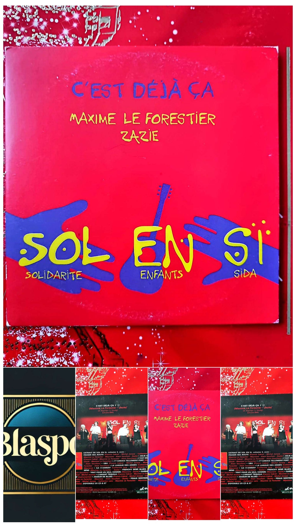Maxime Le Forestier & Zazie – C’est Déjà Ça – CD Single – Sol En Si cd single