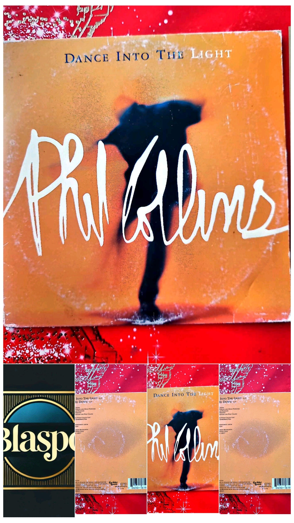 Phil Collins – Dance Into The Light – CD Single cd single