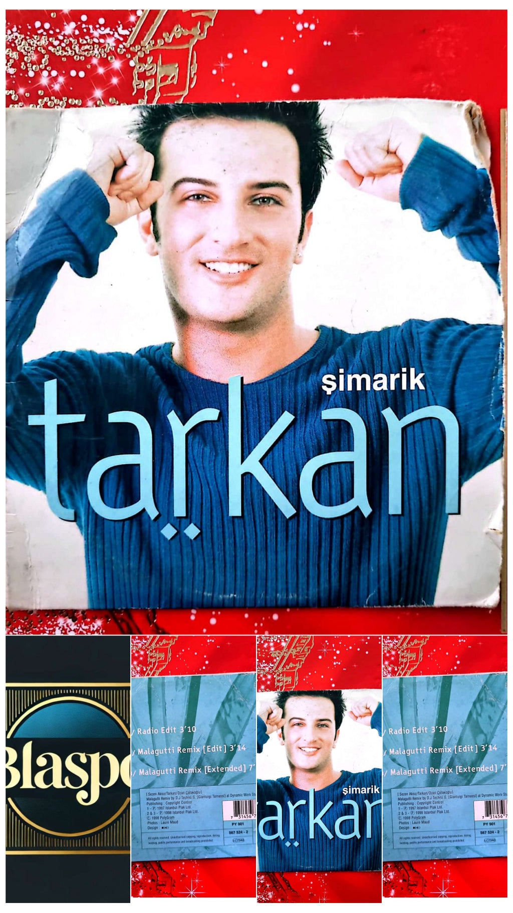 Tarkan – Simarik – CD Single – Remixes cd single