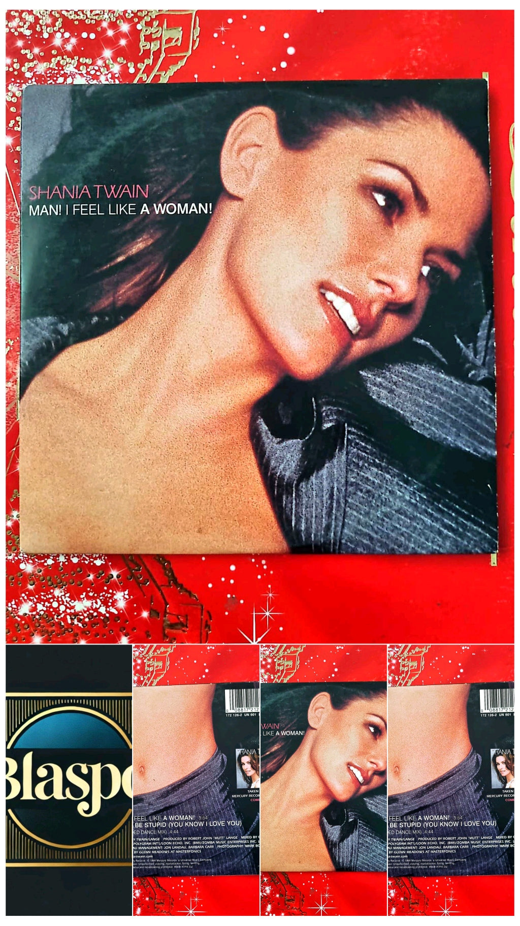 Shania Twain – Man! I Feel Like a Woman! – CD Single cd single