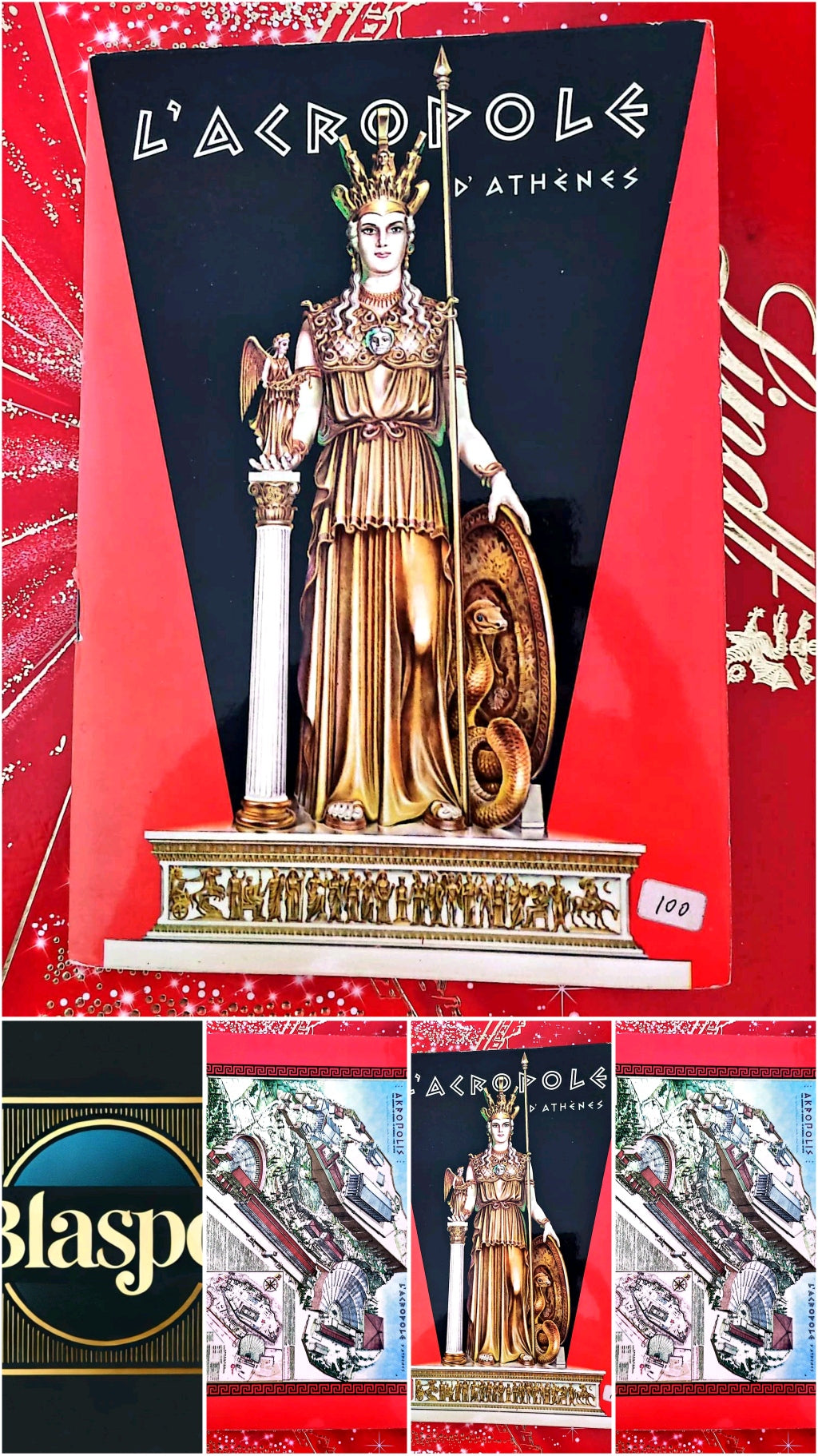 L’Acropole d’Athènes – Livre illustré – Architecture et histoire antique livre