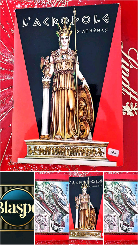 L’Acropole d’Athènes – Livre illustré – Architecture et histoire antique livre