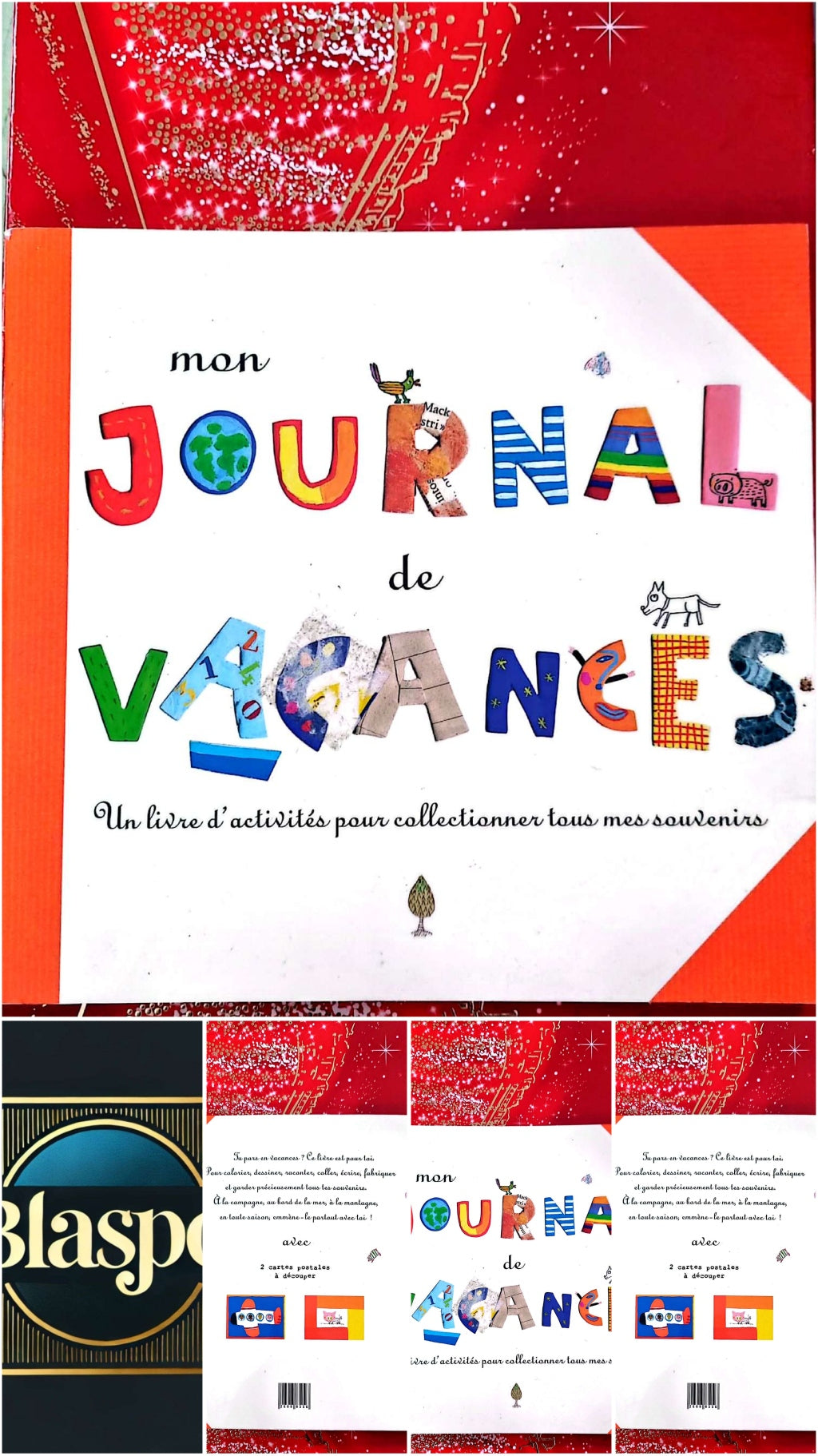 Mon Journal de Vacances – Livre d’activités enfant – Souvenirs et loisirs créatifs livre