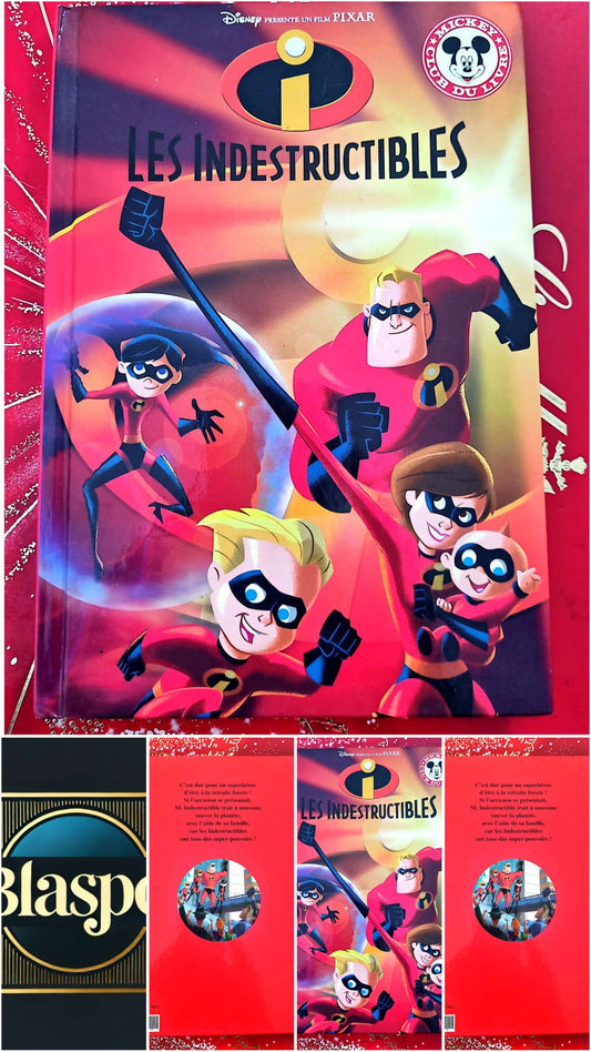 Les Indestructibles – Disney Pixar – Livre jeunesse illustré – Mickey Club du Livre livre