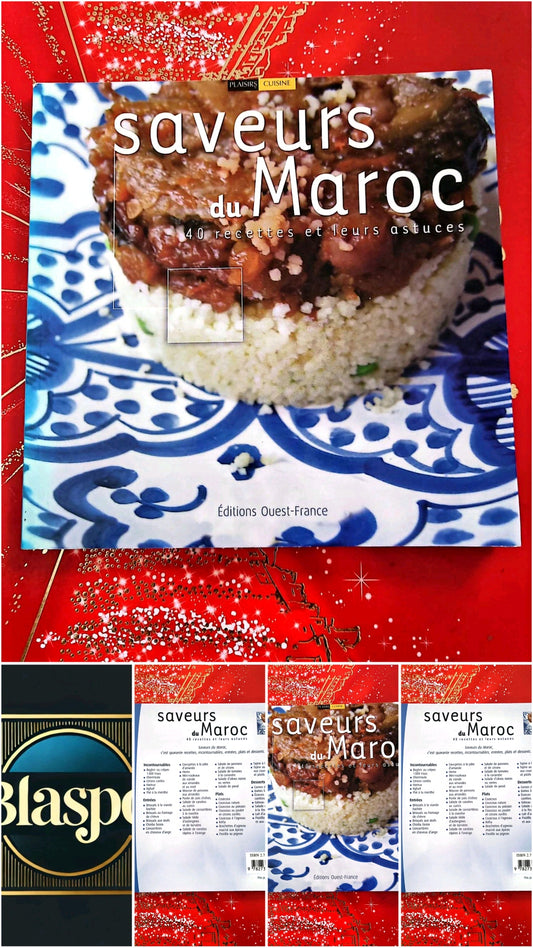 Saveurs du Maroc – 40 recettes et leurs astuces – Livre de cuisine – Éditions Ouest-France livre de cuisine