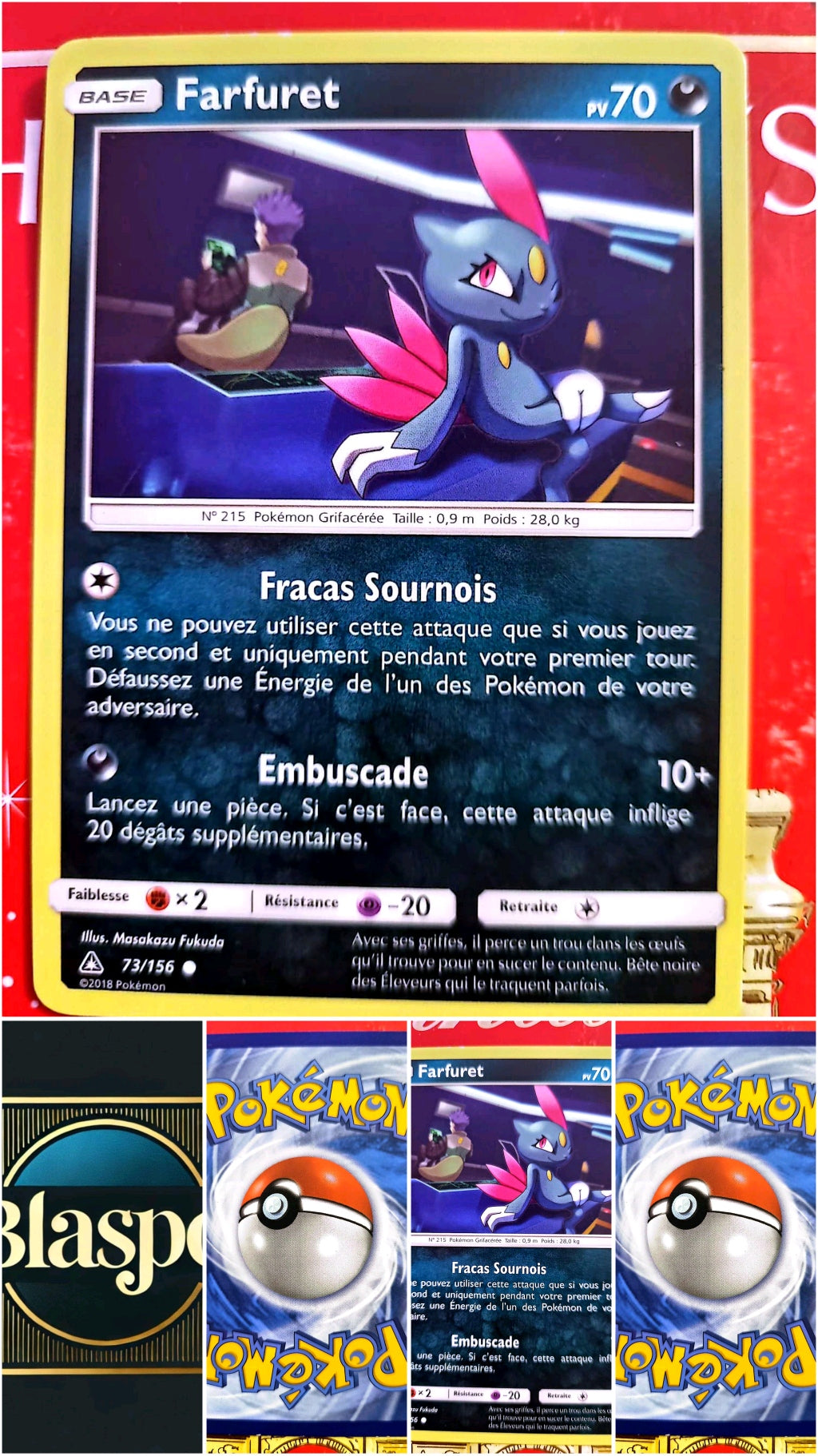 Carte Pokémon Farfuret 73/156 – XY – Carte Officielle Française carte pokemon