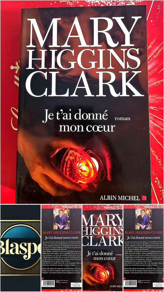 Je t’ai donné mon cœur – Mary Higgins Clark – Roman Suspense livre