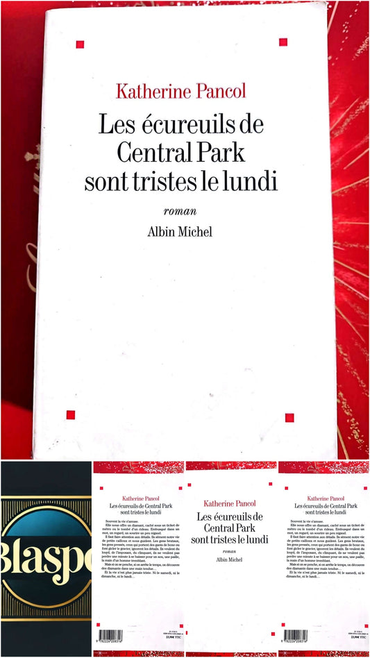 Les écureuils de Central Park sont tristes le lundi – Katherine Pancol – Roman livre