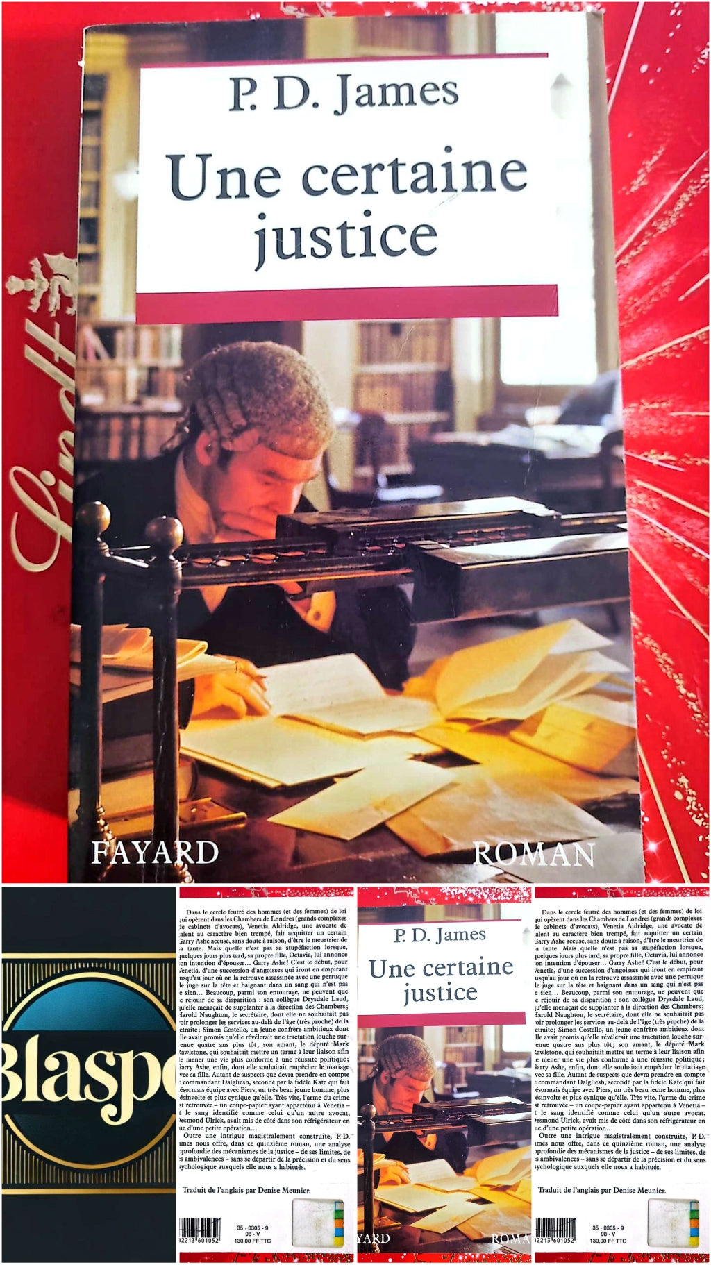 Une certaine justice – P. D. James – Roman Policier livre