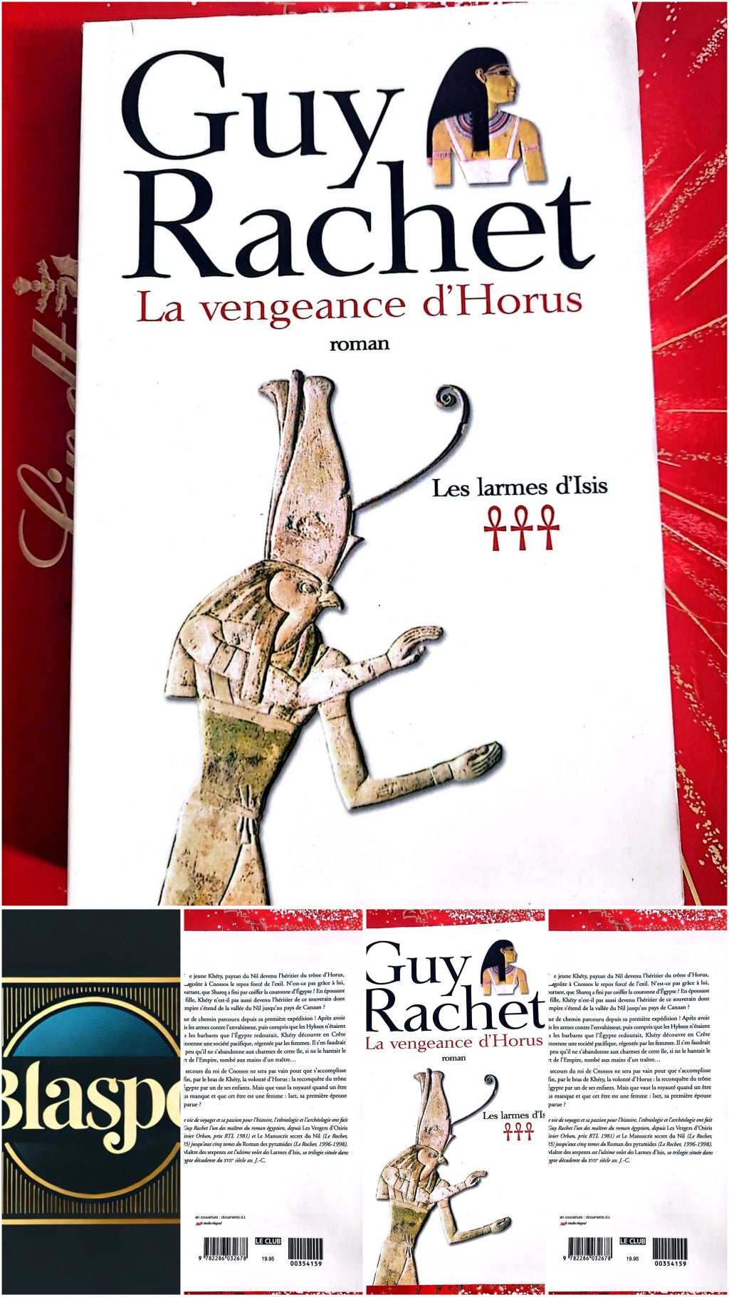 La vengeance d’Horus – Guy Rachet – Roman Historique Égypte livre