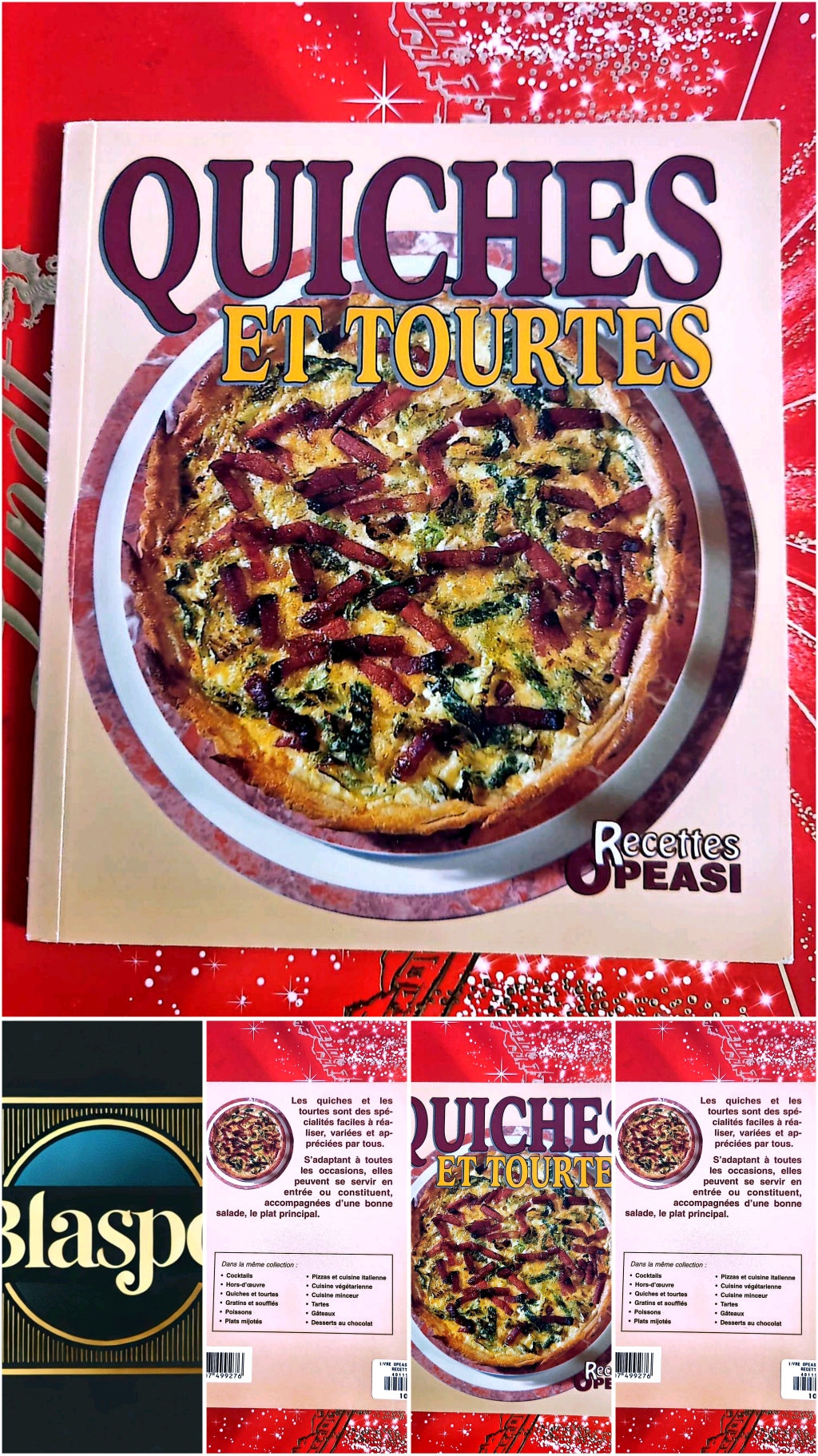 Quiches et Tourtes – Recettes Opeasi – Livre de Cuisine livre de cuisine