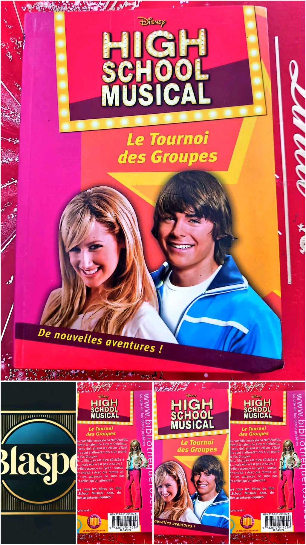 High School Musical – Le Tournoi des Groupes – Livre jeunesse Disney livre