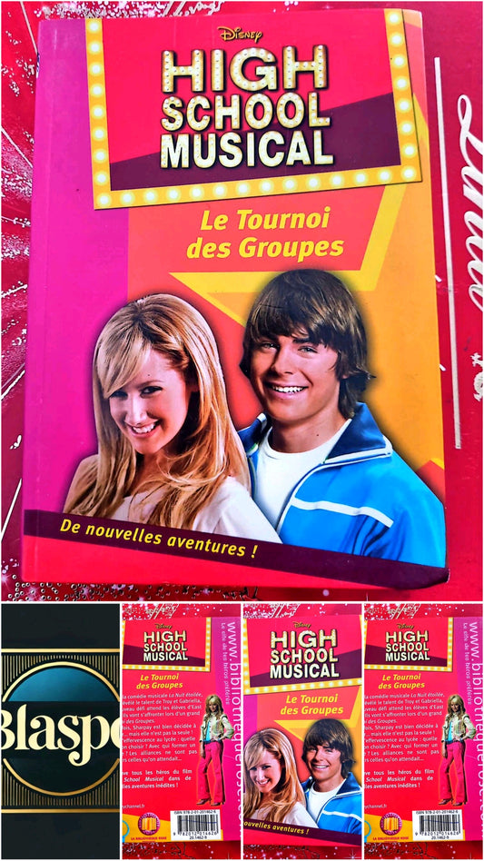 High School Musical – Le Tournoi des Groupes – Livre jeunesse Disney livre