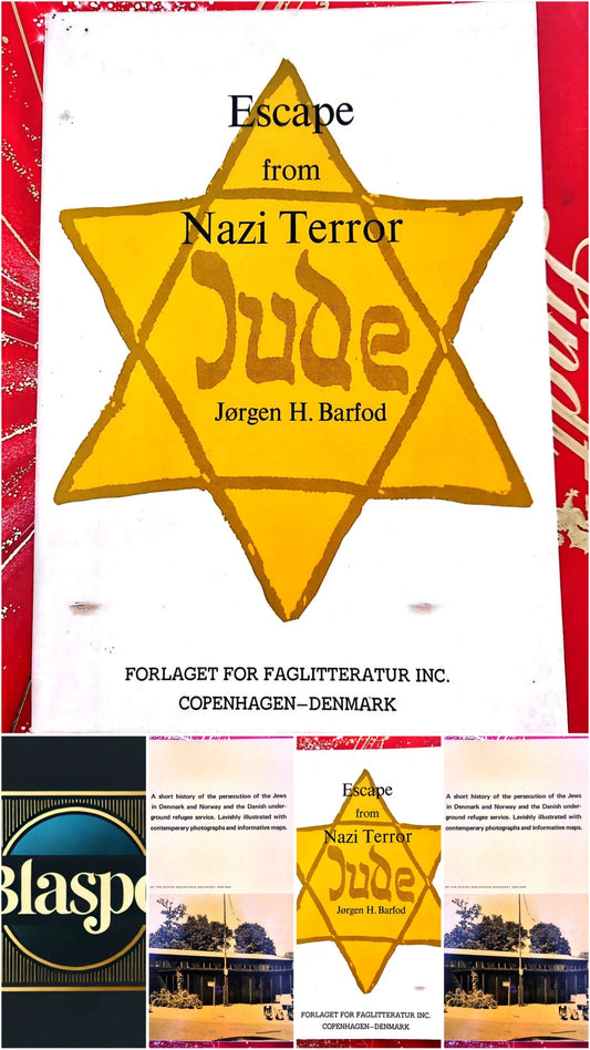 Escape from Nazi Terror – Jude – Jørgen H. Barfod – Livre historique – Édition anglaise livre