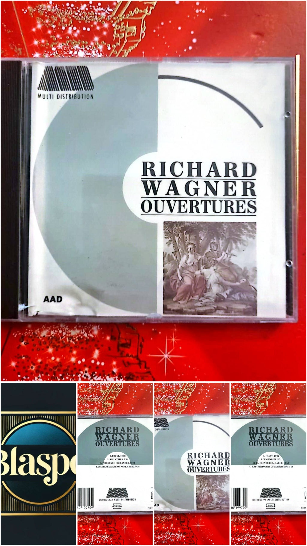 Richard Wagner – Overtures – Faust, Walkyries, Hollandais Volant – CD Classique cd audio