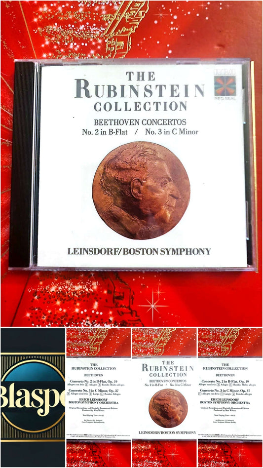 The Rubinstein Collection – Beethoven Concertos n°2 & n°3 – Leinsdorf cd audio