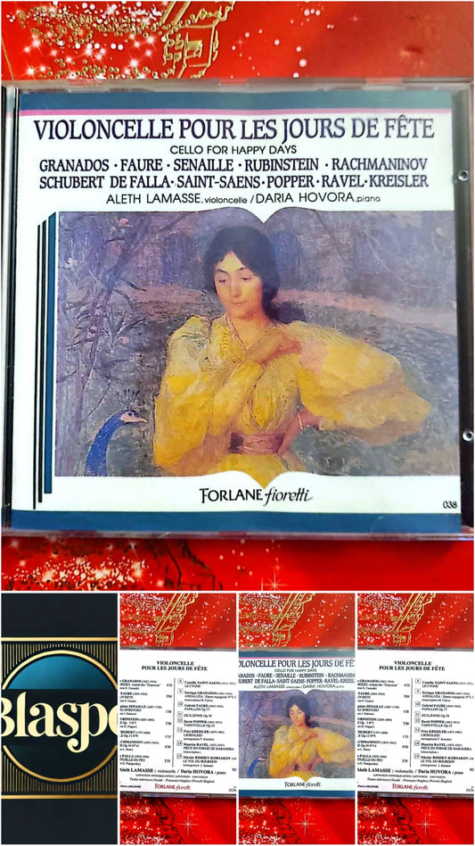 Violoncelle pour les Jours de Fête – Granados, Fauré, Ravel – CD Classique cd audio