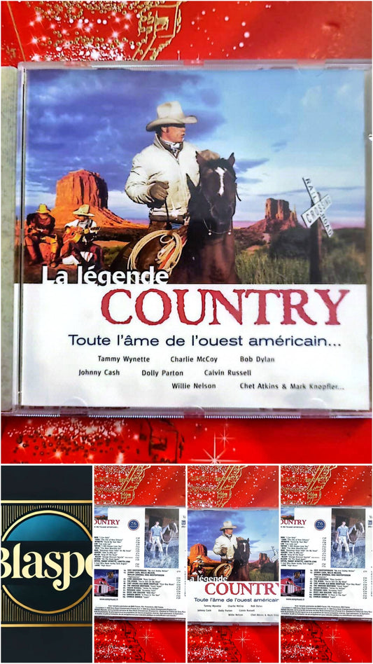 La Légende Country – Toute l’Âme de l’Ouest Américain – Compilation – CD cd audio
