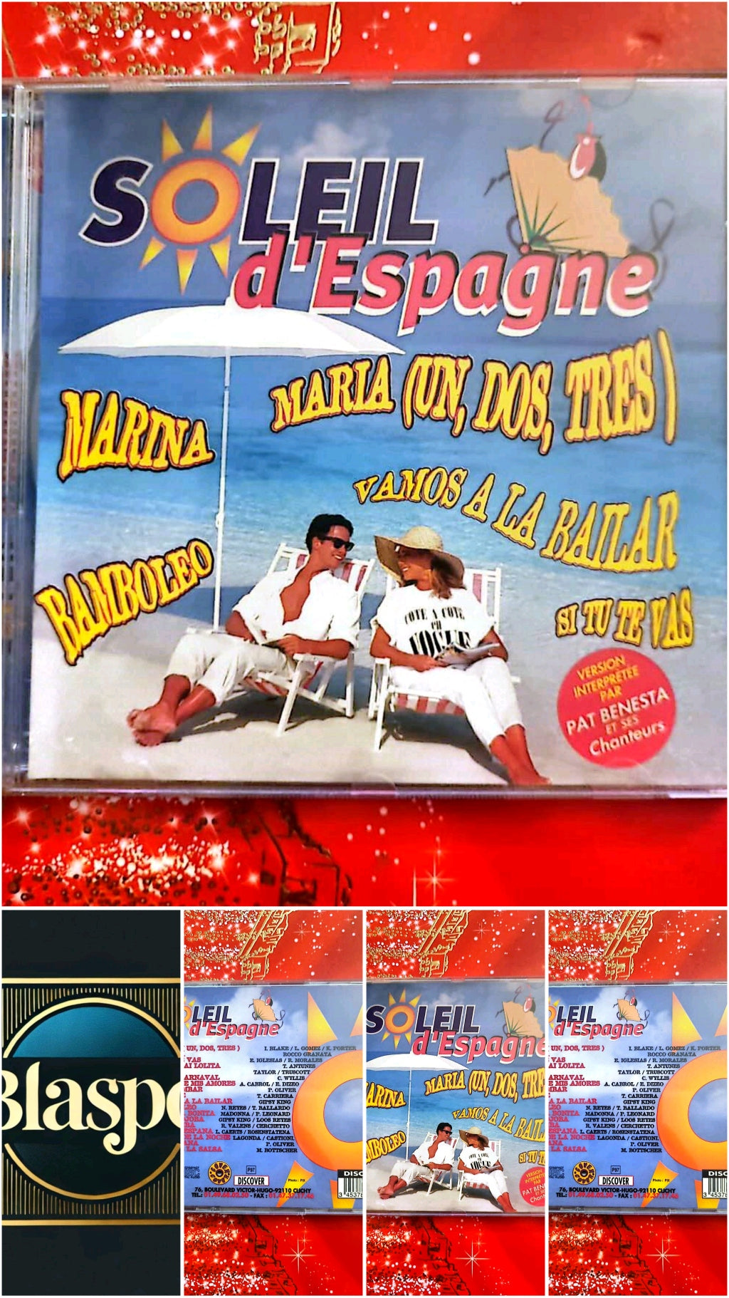 Soleil d’Espagne – Maria (Un, Dos, Tres) – Compilation Latino – CD cd audio