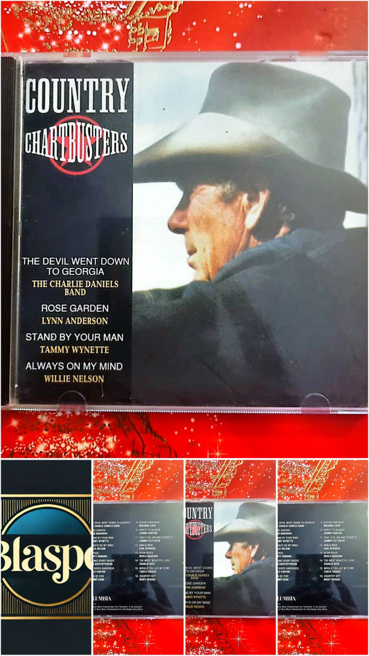 Country Chartbusters – The Devil Went Down to Georgia – CD Compilation Country cd audio