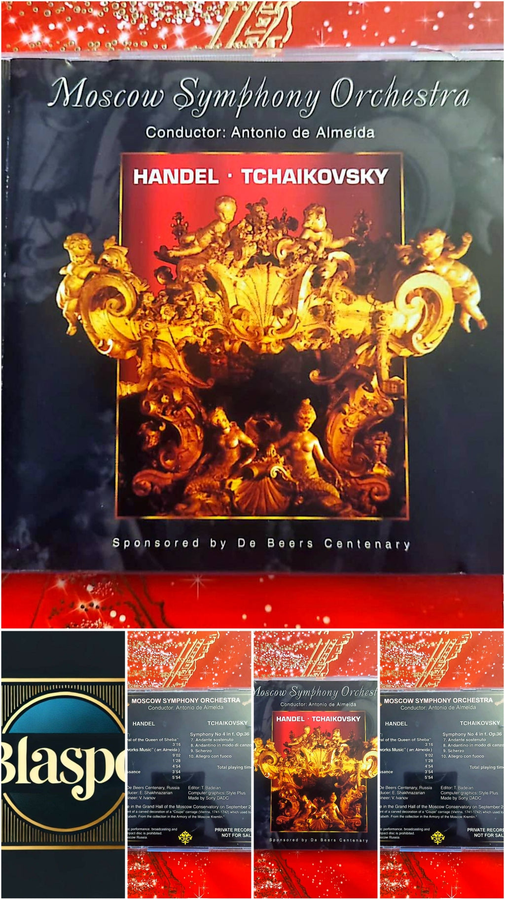 Handel & Tchaïkovski – Moscow Symphony Orchestra – CD Musique Classique cd audio