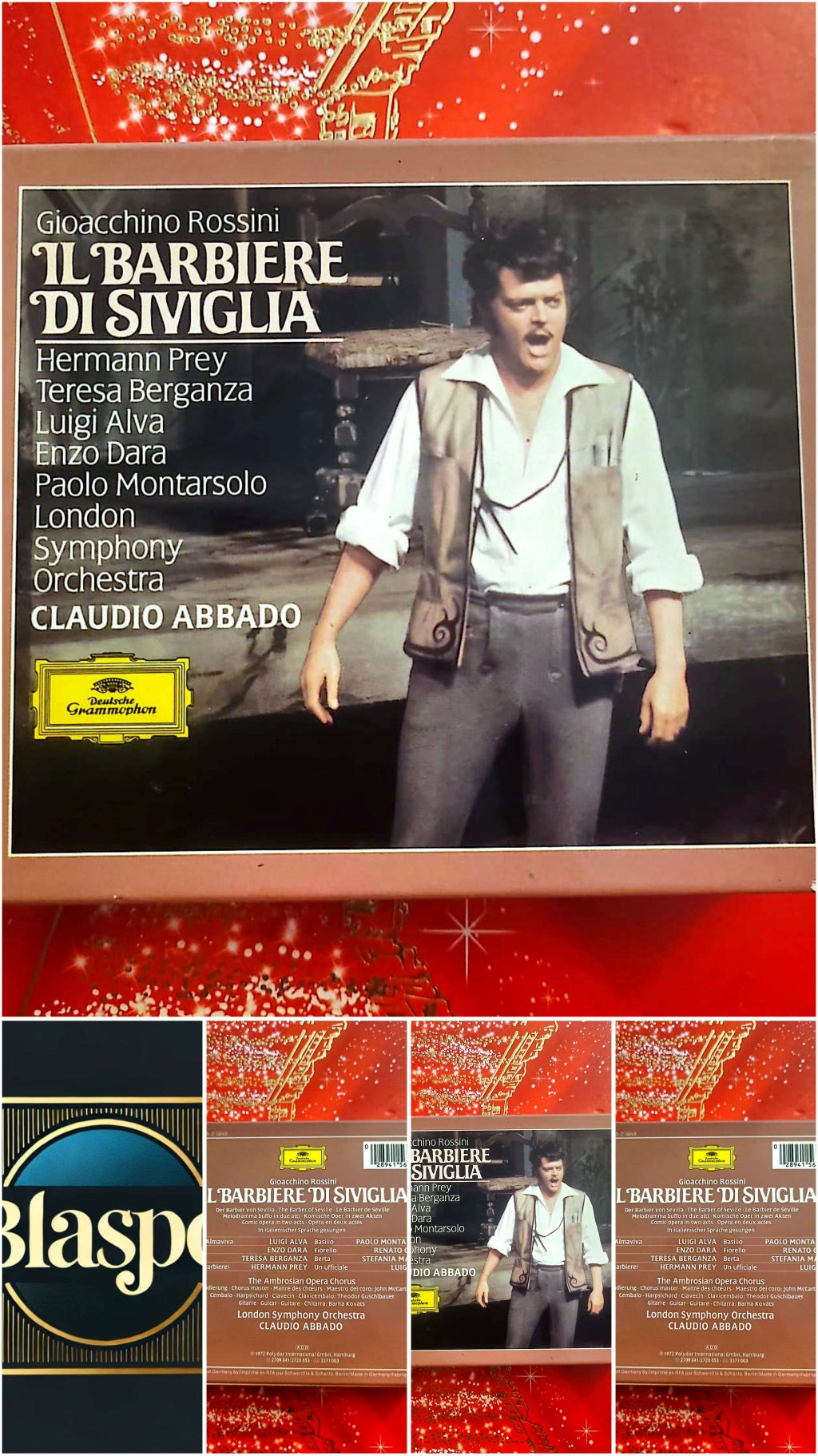 Rossini – Il Barbiere di Siviglia – Abbado – Deutsche Grammophon – CD Opéra cd audio