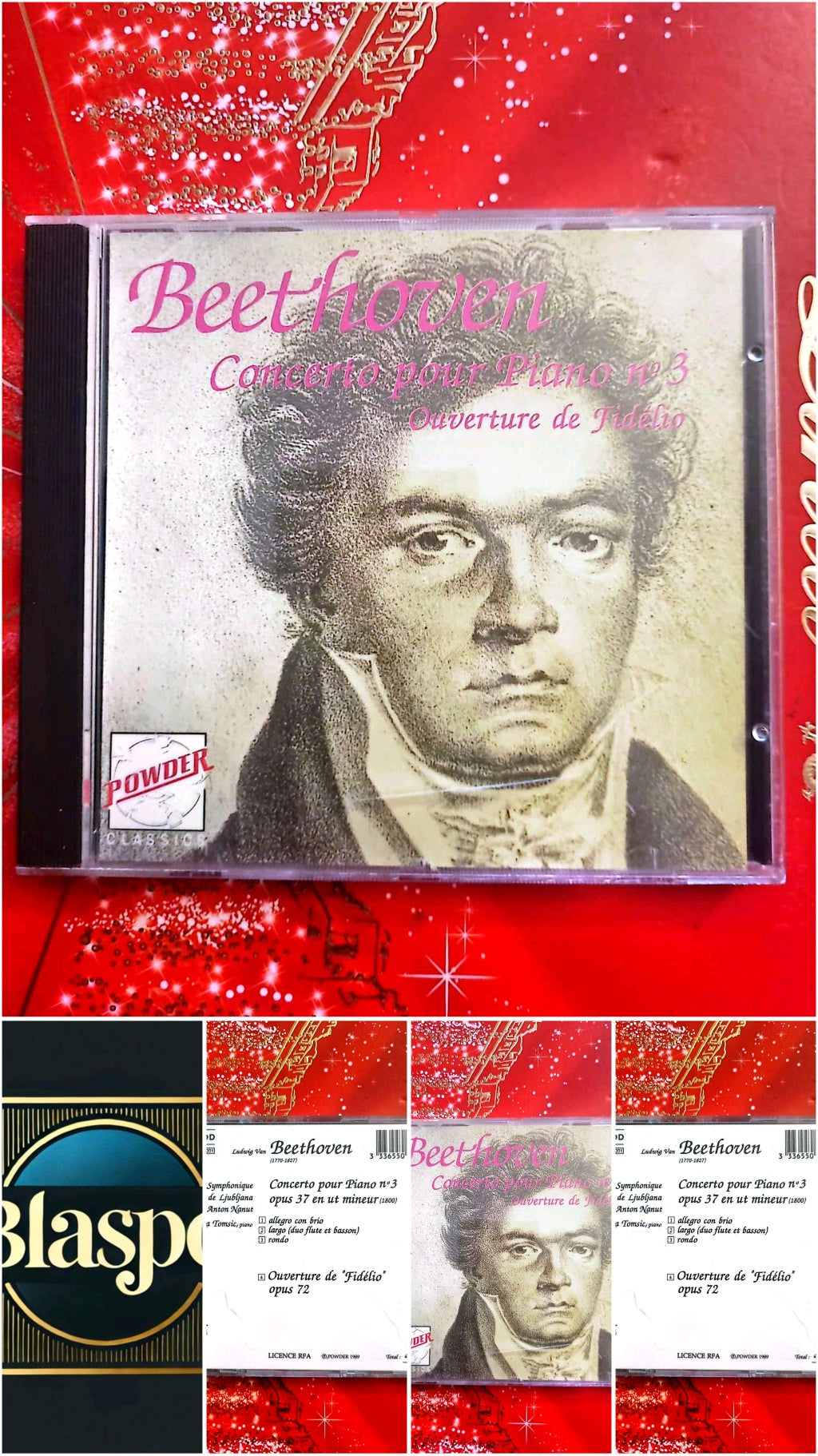 Beethoven – Concerto pour Piano n°3 – Ouverture de Fidélio – CD Classique cd audio