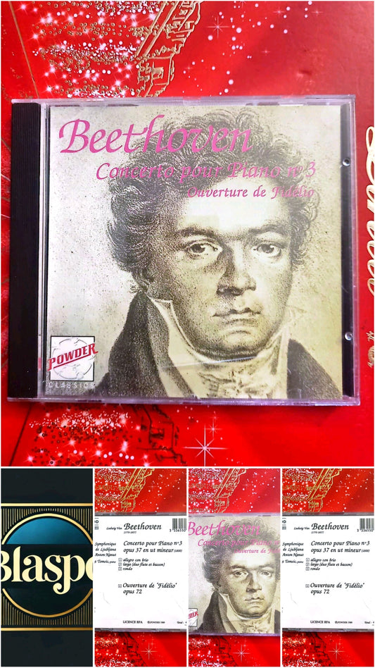 Beethoven – Concerto pour Piano n°3 – Ouverture de Fidélio – CD Classique cd audio