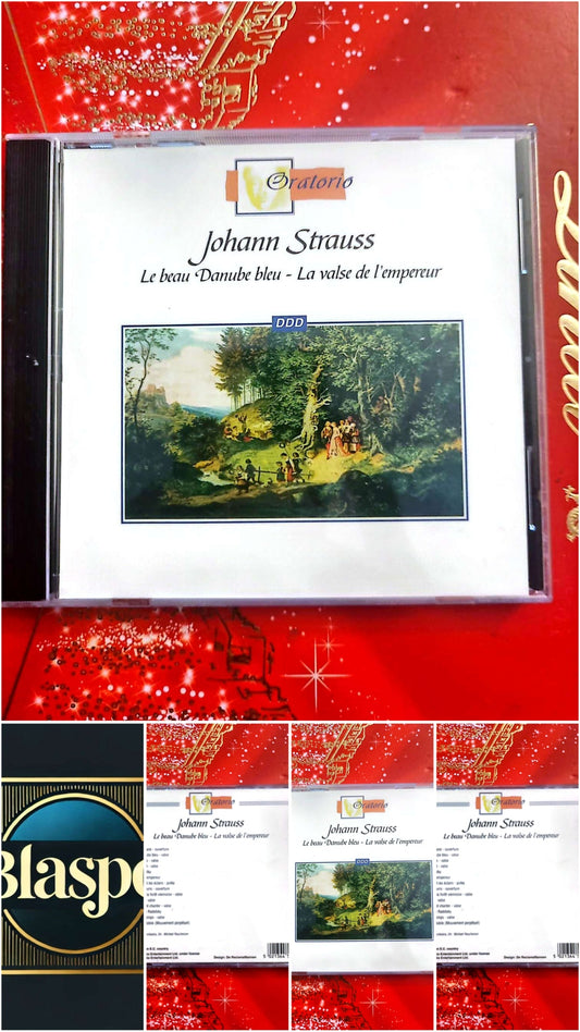 Johann Strauss – Le Beau Danube Bleu – La Valse de l’Empereur – CD Classique cd audio